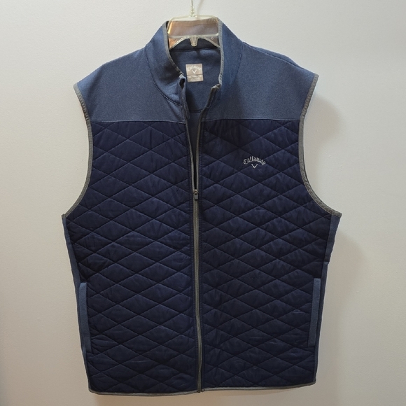 Callaway Men's Navy Lightweight Quilted Vest XXL VERY GOOD CONDITION 💙💙 - Picture 1 of 6